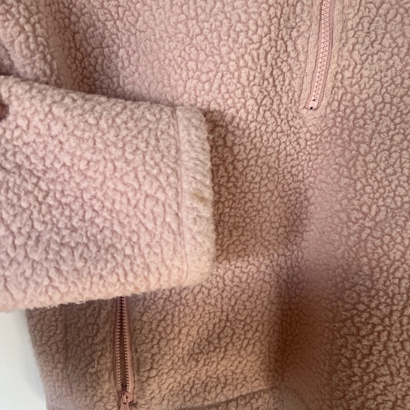 J.Crew Women's Pink Fleece Jacket - Picture 8 of 10